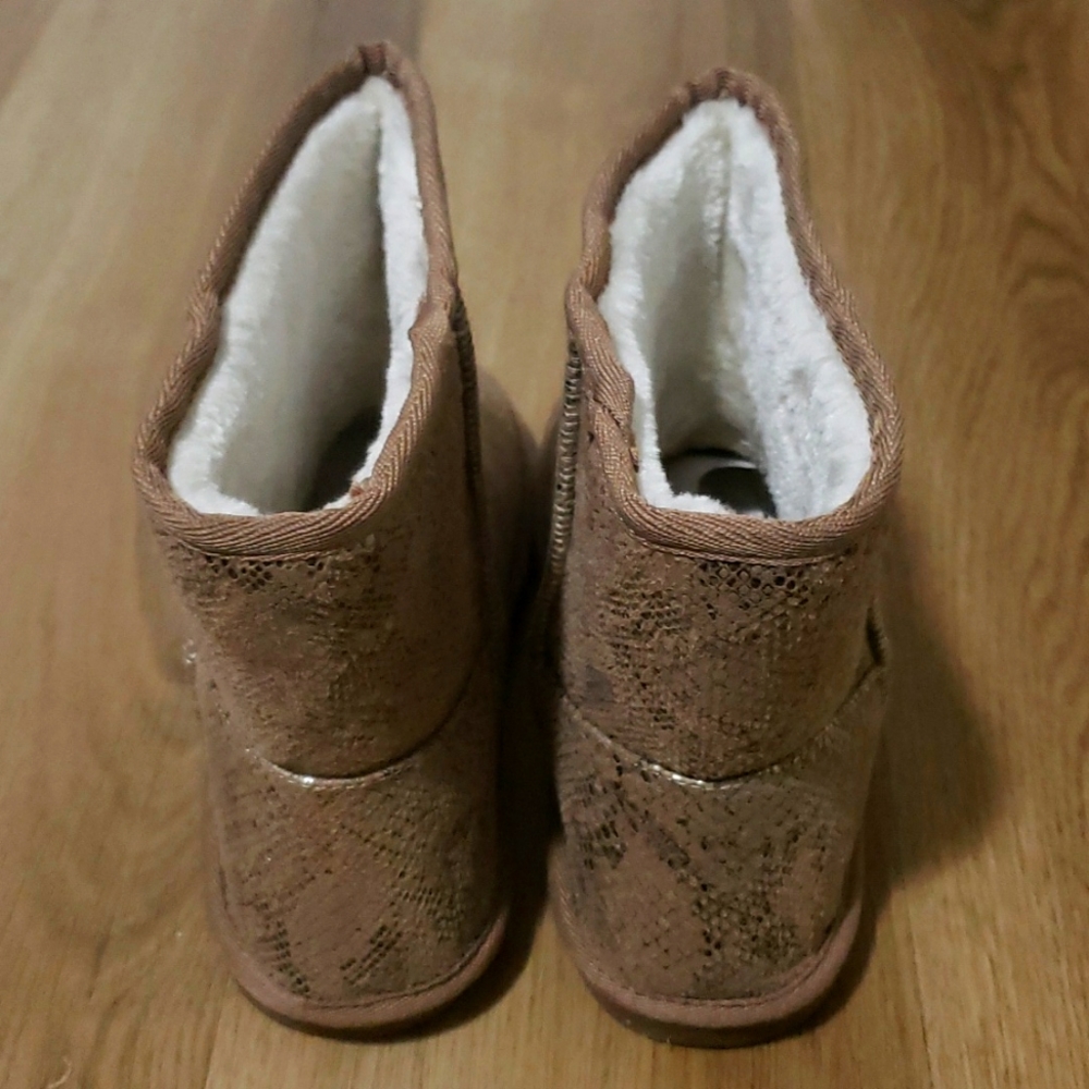 True Craft Gold Texture Booties - Picture 3 of 4